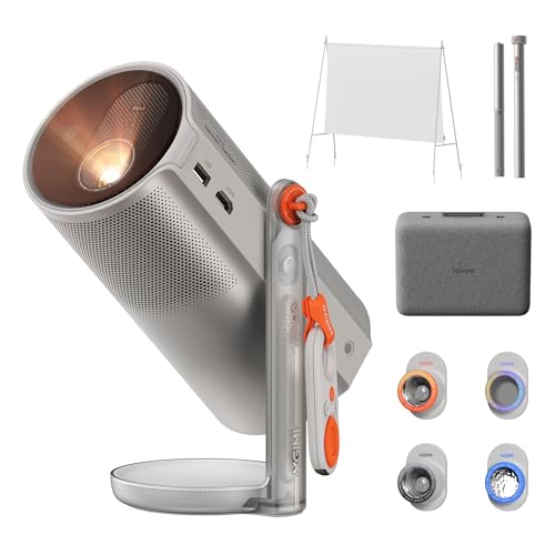 XGIMI MoGo 4 Laser Projector Collection, Outdoor Kit with PowerBase Stand
