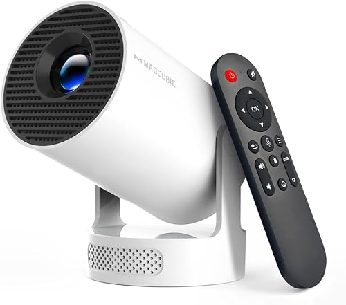 Magcubic Mini Projector with WiFi 6 and Bluetooth 5.4, Portable Projec — Real-world performance testing in action