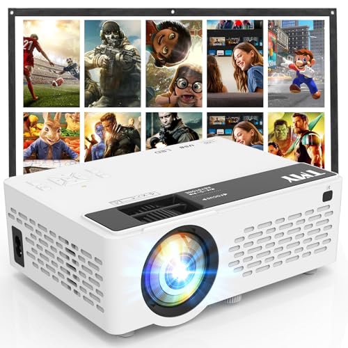 TMY 1080P Full HD Portable Mini Projector, Bluetooth Movie Projector, — Real-world performance testing in action