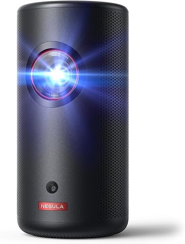 NEBULA Capsule 3 Laser, Outdoor Portable Mini Wi-Fi Smart TV Projector — Real-world performance testing in action