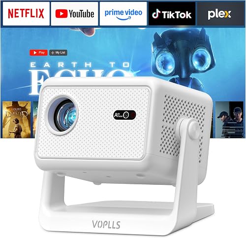 【Officially-Licensed APP & 3200 ANSI】4K Mini Outdoor Projector with Wi — Our recommended configuration for best results