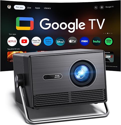 2000 ANSI Official Licensed Google TV Outdoor Projector 4K Full HD, Sm — Real-world performance testing in action