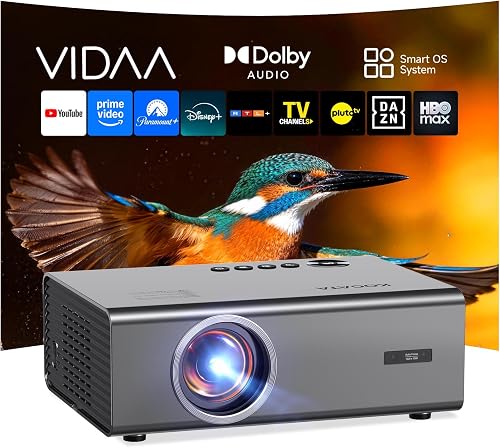 4K Projector with WiFi and Bluetooth, VIDAA Smart Projector 1200+ APPs — Our hands-on testing setup for hisense px3-pro review