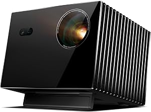 Valerion VisionMaster Max 4K Laser Projector, 3500 ISO Lumens, Anti-RBE, Speckle-Reduction