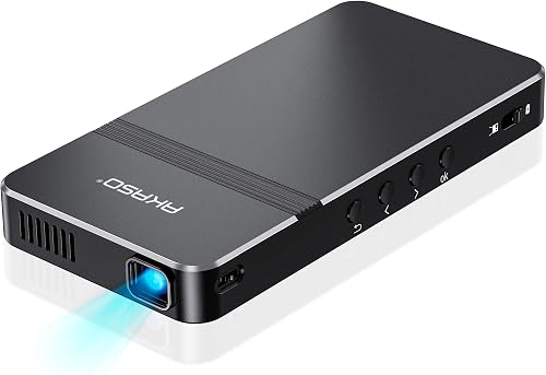 AKASO Mini Projector, Pocket-Sized DLP Portable Projector, 1080P Cooki — Real-world performance testing in action
