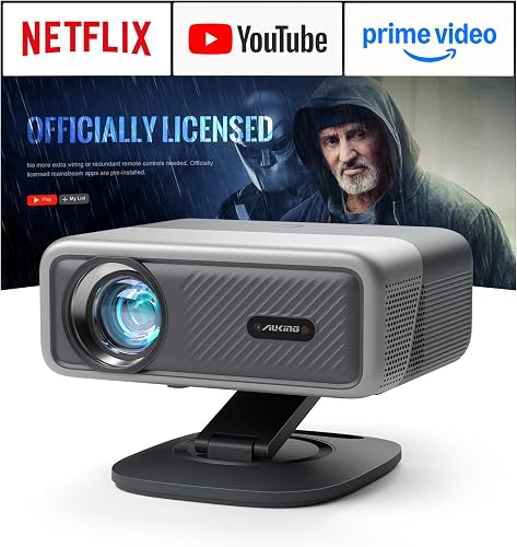 [Now with Netflix & 4000 ANSI] 4K Projector with WiFi and Bluetooth,TO — Our recommended configuration for best results
