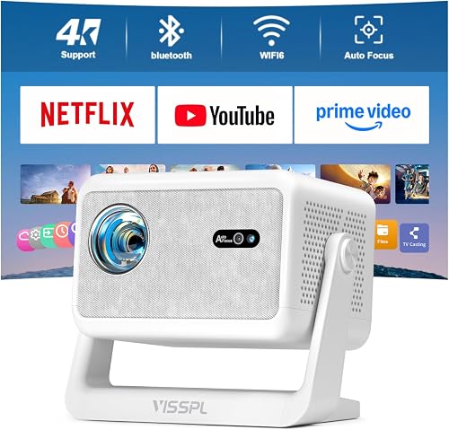 [Now with Netflix & 3200ANSI] 4K Smart Projector with WiFi and Bluetoo — Real-world performance testing in action