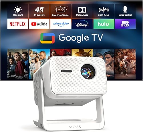 【3000 ANSI Official Licensed Google TV】Smart Outdoor 4K Projector with — Our hands-on testing setup for how to calculate projector