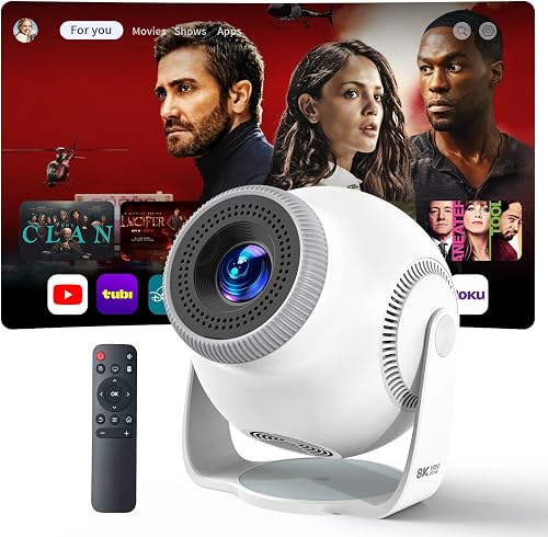 Trunera Smart Mini Projector with WiFi 6 and Bluetooth 5.4, Android 14 — Side-by-side comparison of top picks in this category