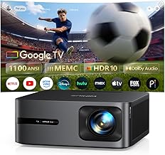 WiMiUS G2 Official Google TV 14.0 Projector, 4K Supported, Real 1100 A — Key specifications at a glance